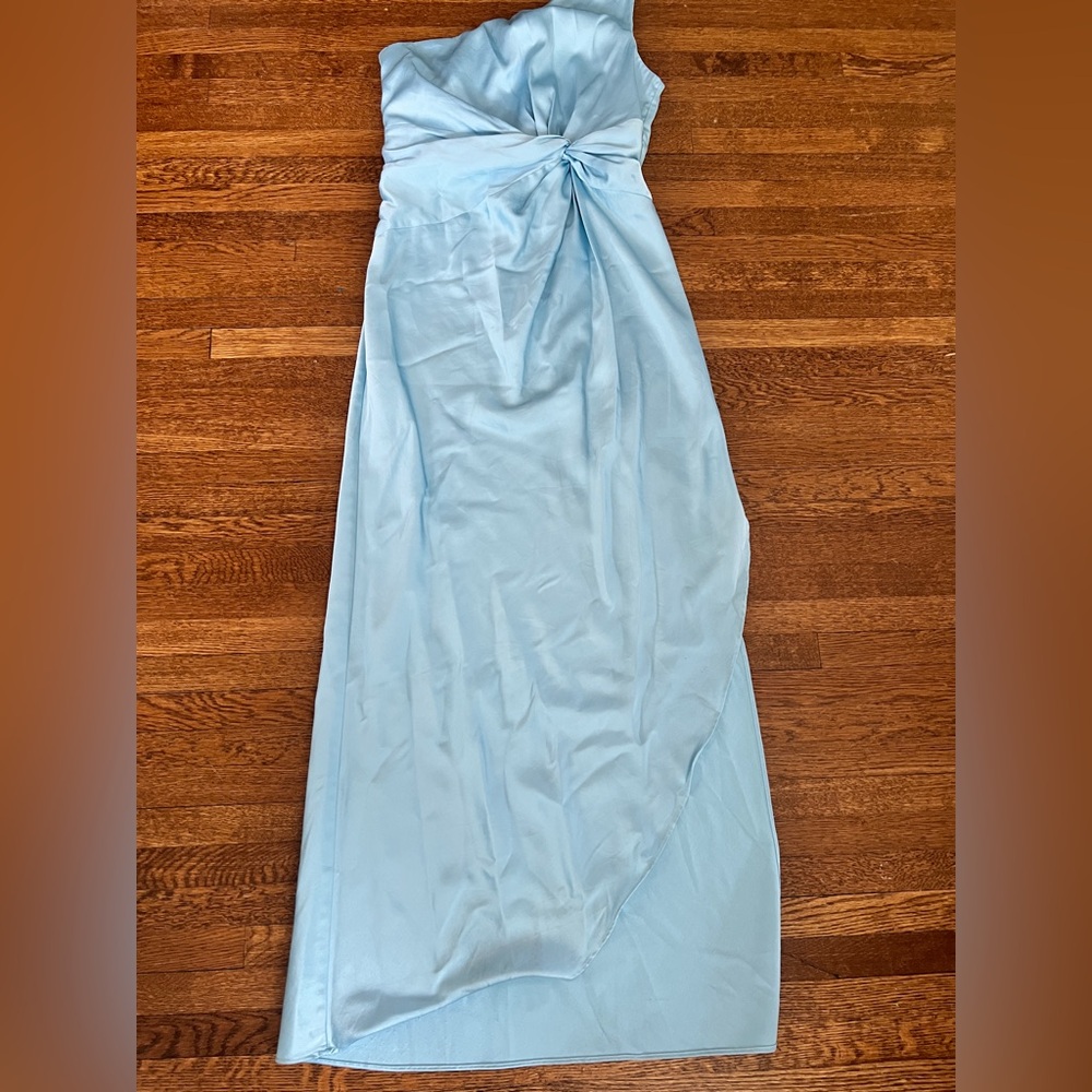 Abercrombie & Fitch Light Blue Maxi Dress